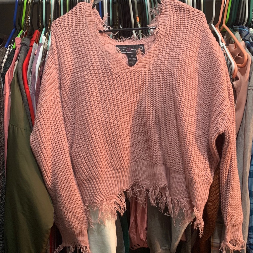 Distressed Sweater